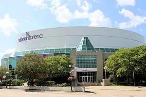 Die Vibrant Arena in Moline (2023)