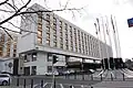 Auffahrt zum Haupteingang