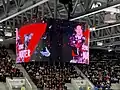Videowürfel der Lonza Arena