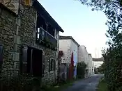 Alte Häuser im Ortskern