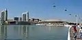 Panoramaaufnahme des Teleférico (von Osten)