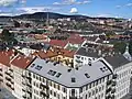 Blick vom „Silo“ (Marselis Gate 24) auf den Nordosten von Grünerløkka