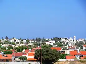 Blick auf Trachoni