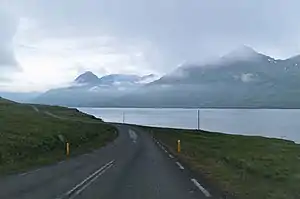 Der Stöðvarfjörður von der Ringstraße aus
