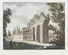 Viktor Heideloff: Römisches Wirtshaus, 1795.