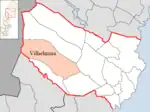 Lage der Gemeinde Vilhelmina