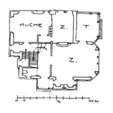 Grundriss von 1900