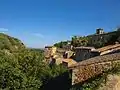 Blick von Malleval ins Rhônetal