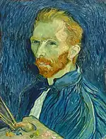 Vincent van Gogh: Selbstporträt mit Palette, 1889, Nr.&nbsp;86