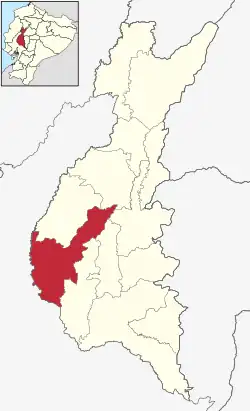 Der Kanton Vinces in der Provinz Los Ríos