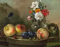 Blumen- und Früchtestillleben