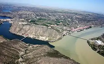 Aiguabarreig von Mequinenza.