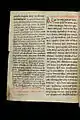In der linken Spalte die ältere Vita von Cummeneus, in der rechten diejenige von Adamnan. Fol. 108
