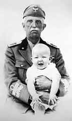 Viktor Emanuel mit seinem Großvater Viktor Emanuel&nbsp;III.
