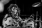 Schlagzeugerin Roxy Petrucci