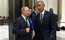 Begegnung von Wladimir Putin und Barack Obama „on the sidelines“ – G20-Gipfel 2016
