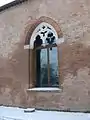 Delizia di Belriguardo: Gotisches Fenster
