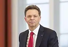 Volker Epping im Senatssaal der Leibniz Universität Hannover