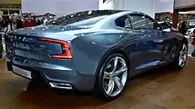 Concept Coupé, Heckseitenansicht rechts