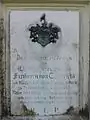 Grablege von Klemens Wenzeslaus Freiherr von Thünefeld auf dem Friedhof der Wallfahrtskirche Maria Kappel Schmiechen