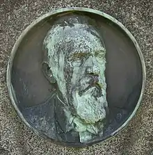 Bronzemedaillon für Carl von den Driesch