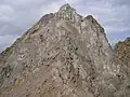Gipfelaufbau der Ölgrubenspitze von Süden