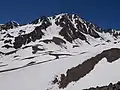 Platteikogel (links im Hintergrund) und Vorderer Brochkogel aus dem Mitterkar gesehen