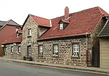 Ehemaliges Armenhaus Vorsfelde am Oberen Tor von 1865