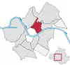 Lage der Äußeren Neustadt in Dresden