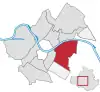 Lage der Johannstadt in Dresden