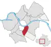 Lage der Pirnaischen Vorstadt in Dresden