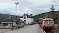 Der Bahnhof in Voss