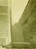 Ausschachtung der Baka-Pyramide