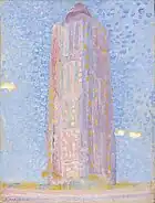 Leuchtturm bei Westkapelle (1909) von Piet Mondrian