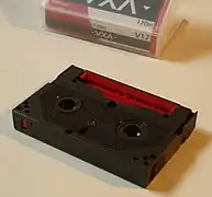 VXA Cassette V17 (170m), Ansicht von unten