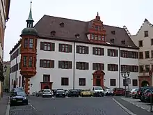 Ehemaliger Domherrnhof, Kurie Conti, seit 1817 Bischöfliches Palais