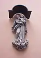 Hausmadonna von Jakob van der Auwera in Würzburg, um 1713 (heute in der Domerpfarrgasse 10)