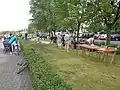 Stände beim „Boulevard von Kunst und Sport“ 2017 in Włocławek