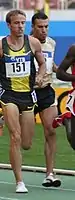 Mohamed Moustaoui (links) erreichte Platz&nbsp;sechs