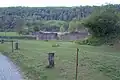 Reste der Werrabrücke bei Falken