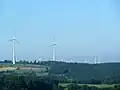 Gesamtansicht Windpark „Alte Höhe“ von Osten