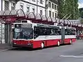 Ein Mercedes-Benz O 405 GTZ am Bahnhof