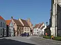 Waasmunster, eine Straße