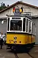 Tw 276 vor dem früheren Straßenbahnmuseum Gerlingen