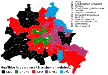 Erststimmenmehrheiten (gewählte Kandidaten)