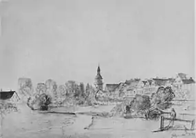 Seewiesen beim Büchsentor, 1850