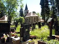 Waldfriedhof in Weipert
