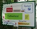 Lageplan des Waldspielplatzes