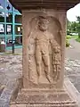 Viergötterstein der Jupitergigantensäule, Herkules-Relief