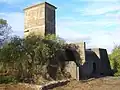 Historischer Schornstein und Schmelzanlage bei Kadina (bei Wallaroo)